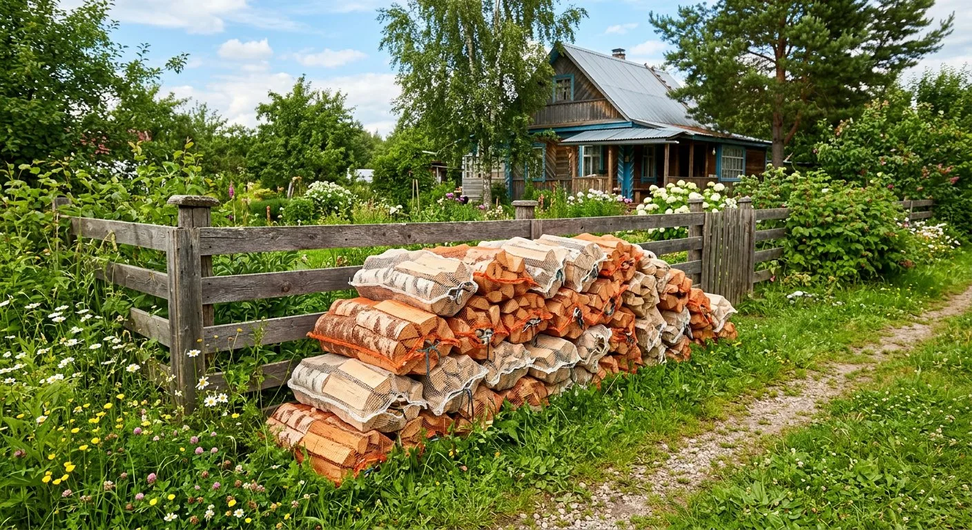 Дрова для дачи в Коммунарке